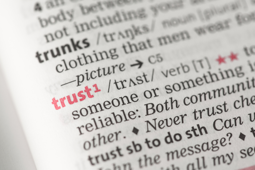 Trust definition in the dictionary Dr. Eileen Borris